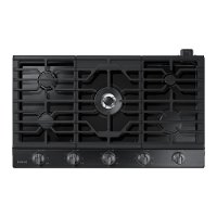NA36K6550TG Samsung 36 Inch Smart Gas Cooktop - Black-4