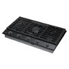 NA36K6550TG Samsung 36 Inch Smart Gas Cooktop - Black-5