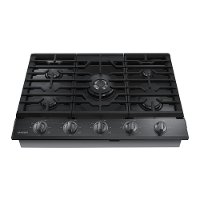 NA30K6550TG Samsung 30 Inch 5 Burner Smart Gas Cooktop - Black Stainless Steel-4