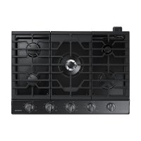 NA30K6550TG Samsung 30 Inch 5 Burner Smart Gas Cooktop - Black Stainless Steel-5