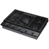 NA30K6550TG Samsung 30 Inch Smart Gas Cooktop - Fingerprint Resistant Black Stainless Steel-2