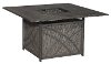 16A7452R/FIREPIT Bar Harbor Collection 46 Inch Outdoor Patio Concrete Fire Pit