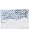 754CFLMAZR Filmore Azure Blue Upholstered California King Headboard-1