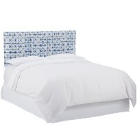 754CFLMAZR Filmore Azure Blue Upholstered California King Headboard-2