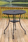 28 Inch Round Outdoor Patio Bistro Table
