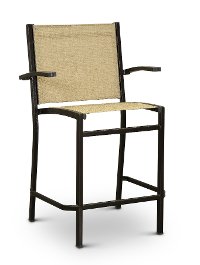 24 Inch Outdoor Patio Bar Stool - South Beach
