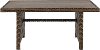 WB-R1339-0155A/TABLE Arcadia Collection Outdoor Patio Wicker Dining Table