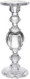 11 Inch Glass Tea Light Candle Holder