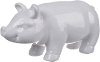 Small White Pig Statue