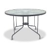45 Inch Round Outdoor Patio Table - Genevieve
