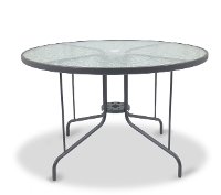 45 Inch Round Outdoor Patio Table - Genevieve