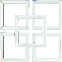 Square Glass Wall Mirror