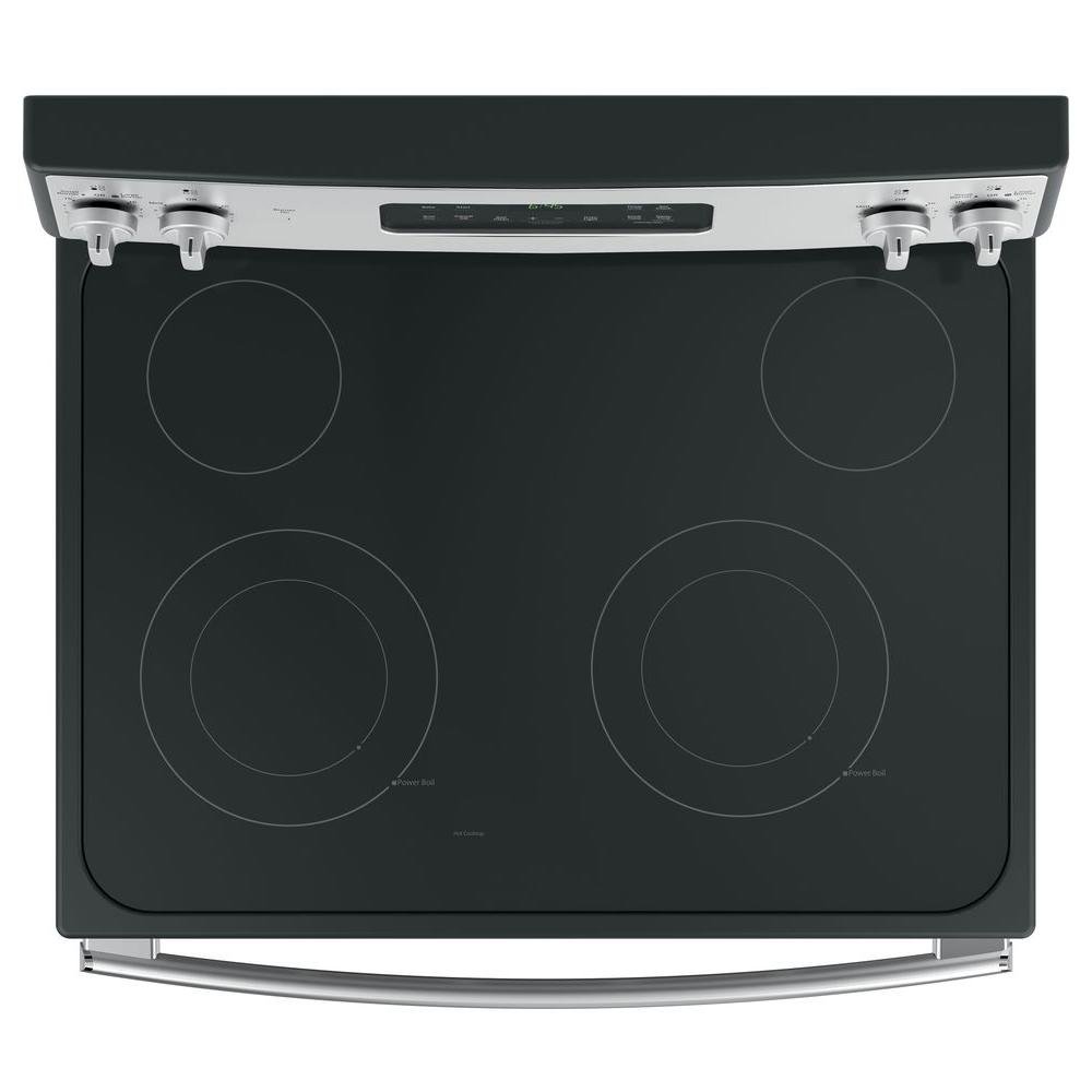 JB645RKSS GE Electric Range Ceramic glass cooktop - 5.3 cu. ft. Stainless Steel-2