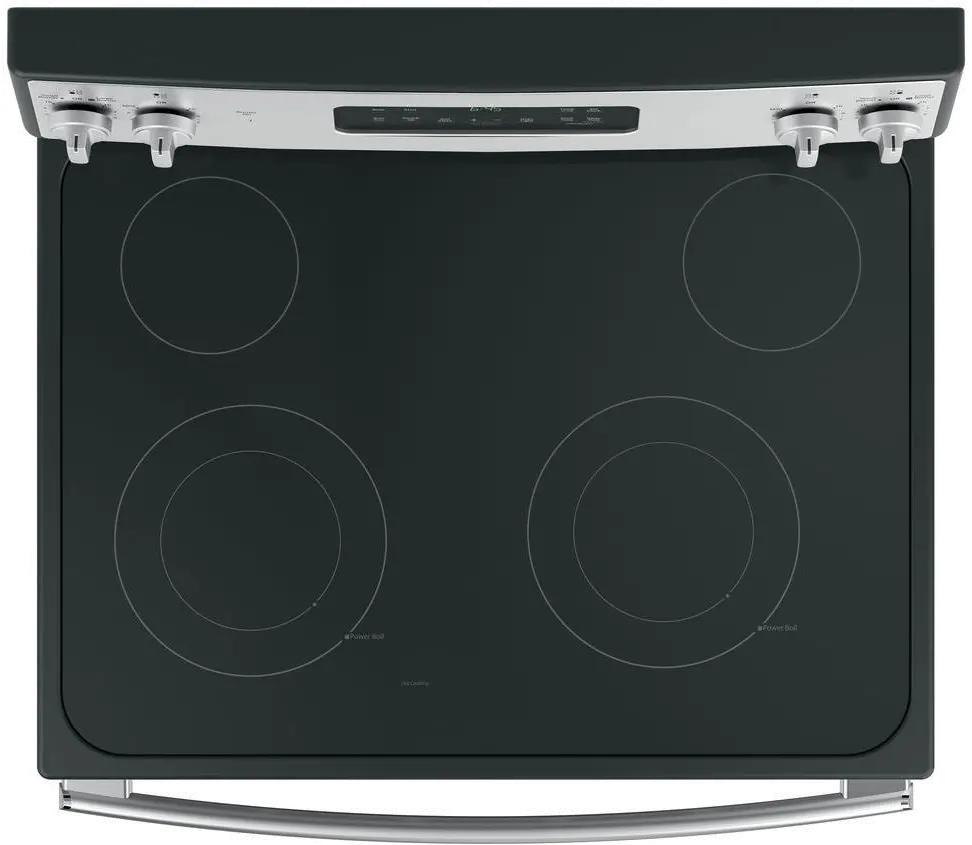 JB645RKSS GE Electric Range Ceramic glass cooktop - 5.3 cu. ft. Stainless Steel-2