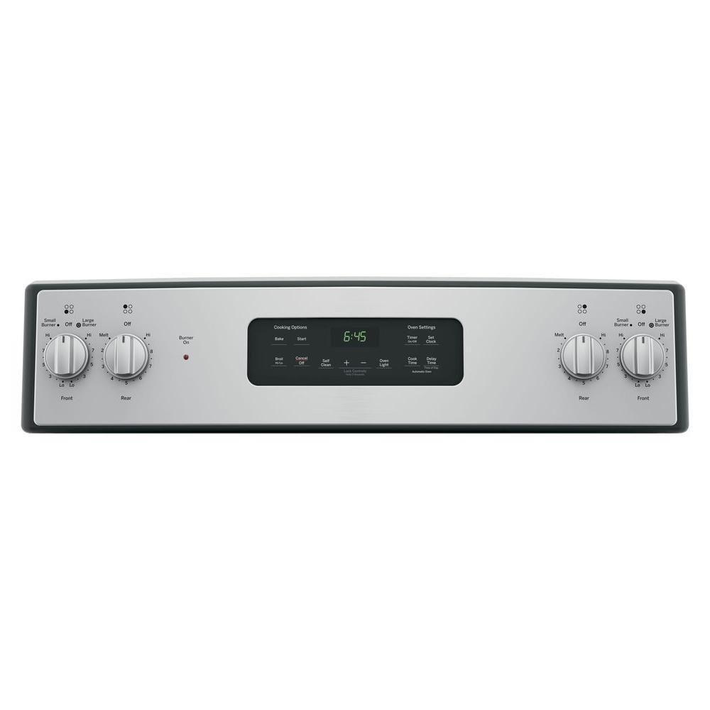 JB645RKSS GE Electric Range Ceramic glass cooktop - 5.3 cu. ft. Stainless Steel-3