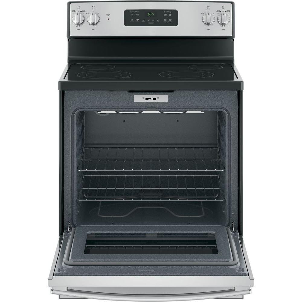 JB645RKSS GE Electric Range Ceramic glass cooktop - 5.3 cu. ft. Stainless Steel-4
