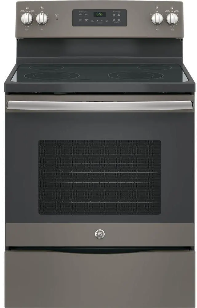 JB645EKES GE Electric Range with Ceramic glass cooktop - 5.3 cu. ft. Slate-1
