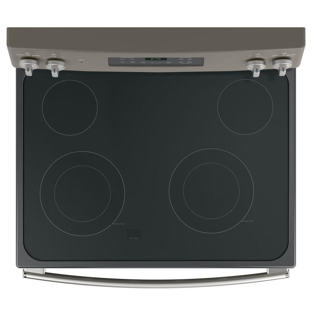 JB645EKES GE Electric Range with Ceramic glass cooktop - 5.3 cu. ft. Slate-2