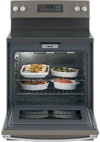 JB645EKES GE Electric Range with Ceramic glass cooktop - 5.3 cu. ft. Slate-4