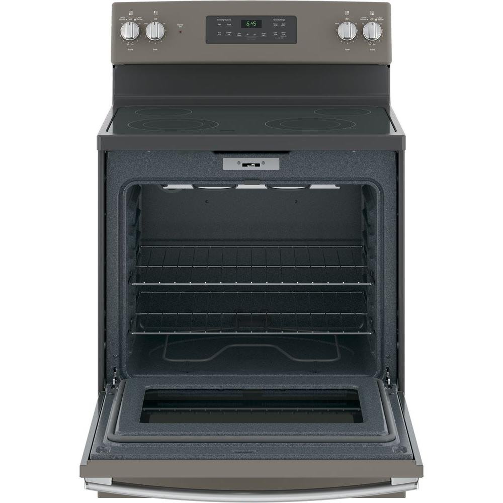 JB645EKES GE Electric Range with Ceramic glass cooktop - 5.3 cu. ft. Slate-5