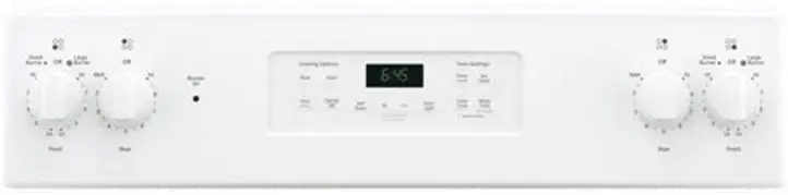 JB645DKWW GE 30 Inch Slide-in Smoothtop Electric Range - 5.3 cu. ft. White-3