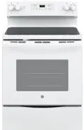 JB645DKWW GE 5.3 cu ft Electric Range - White