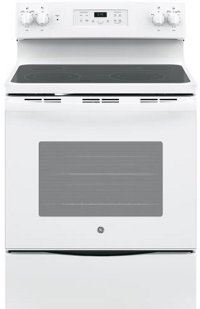 JB645DKWW GE 5.3 cu. ft. Slide-in Electric Range - White