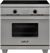Wolf 36 Inch Transitional Induction Range - Stainless Steel