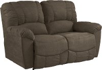 480-537/C140879/MLV Chocolate Brown Manual Full Reclining Loveseat - Hayes