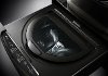 WD100CK LG 27 Inch Black Stainless Steel SideKick 1.0 Cu. T. Pedestal Washer-5