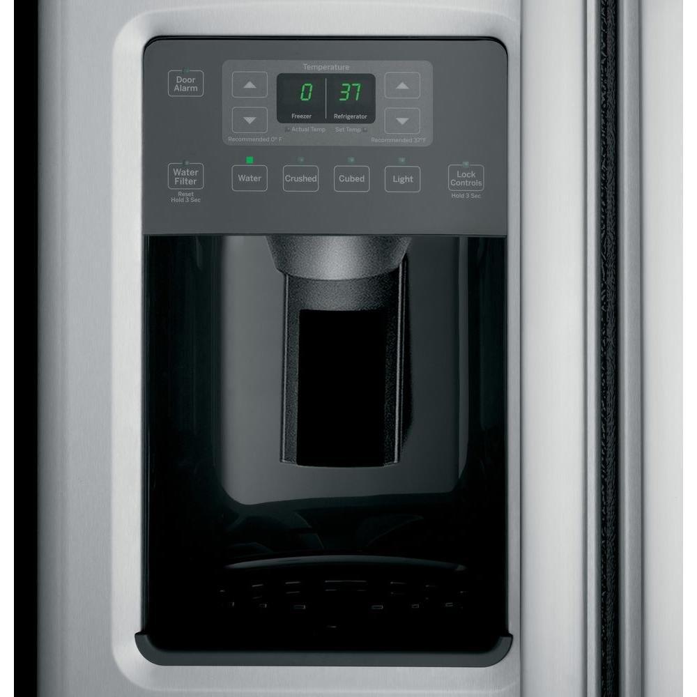GSS25GSHSS GE 25.3 cu. ft. Side by Side Refrigerator - 36 Inch Stainless Steel-4