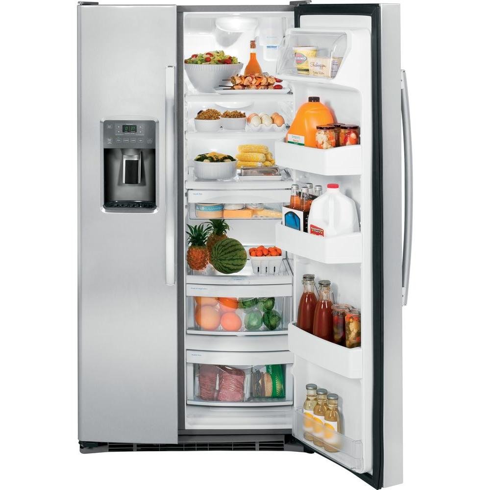 GSS25GSHSS GE 25.3 cu. ft. Side by Side Refrigerator - 36 Inch Stainless Steel-7