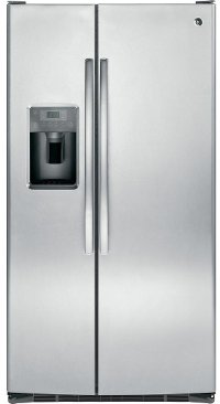 GSS25GSHSS GE 36 Inch Side-by-Side Refrigerator - Stainless Steel