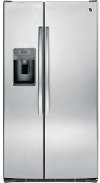 GSS25GSHSS GE 36 Stainless Steel 25 Cu. Ft. Side-by-Side Refrigerator