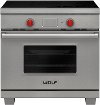 Wolf 36 Inch Professional Induction Range - Stainless Steel