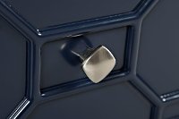 Navy 3 Drawer Accent Chest - Matrix-2