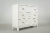 White 3 Drawer Accent Chest - Matrix-2