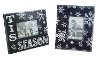 Assorted Black and White Snowflake Picture Frame-2