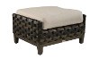 Woven Patio Ottoman - Sailcloth-2