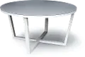 55 Inch Round Patio Table - Kedo