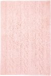 C-TR-SP 4 x 5 Small Braids Soft Pink Washable Rug