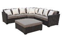 5 Piece Outdoor Patio Sectional Sofa - Veranda