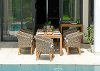 7 Piece Outdoor Dining Patio Set- Monroe-1