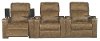 Saddle Brown 3 Piece Power Home Theater Seating - Headliner-2
