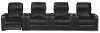 Eclipse Black 4 Piece Power Home Theater Seating - Headliner-2