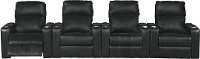 Eclipse Black 4 Piece Power Home Theater Seating - Headliner-2