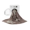 C-MAP 5 x 7 Medium World Map Gray & Tan Washable Rug
