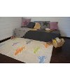 C-COCH-M 4 x 5 Small Beige Cars Area Rug-3