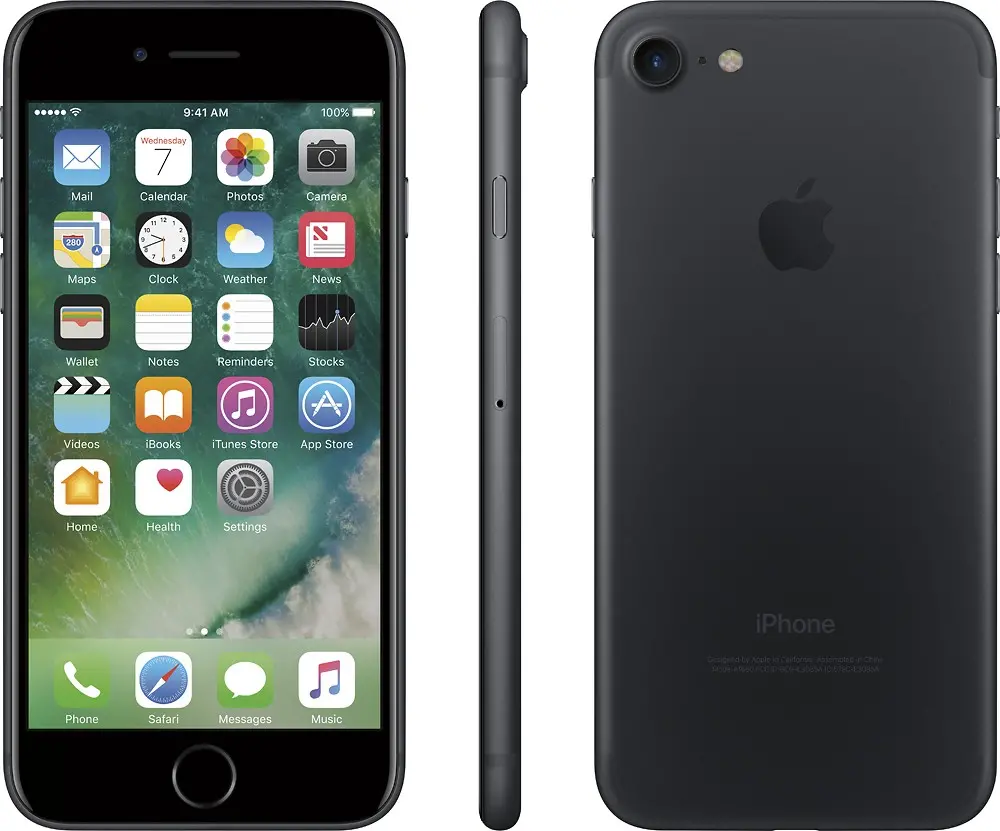 6478A iPhone 7 128GB Black (AT&T)-3