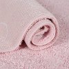 C-BABY-P 4 x 5 Small Baby Petit Point Pink Washable Rug-4
